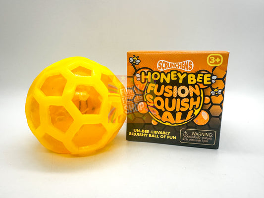 Scrunchems Honey Bee Squish Ball