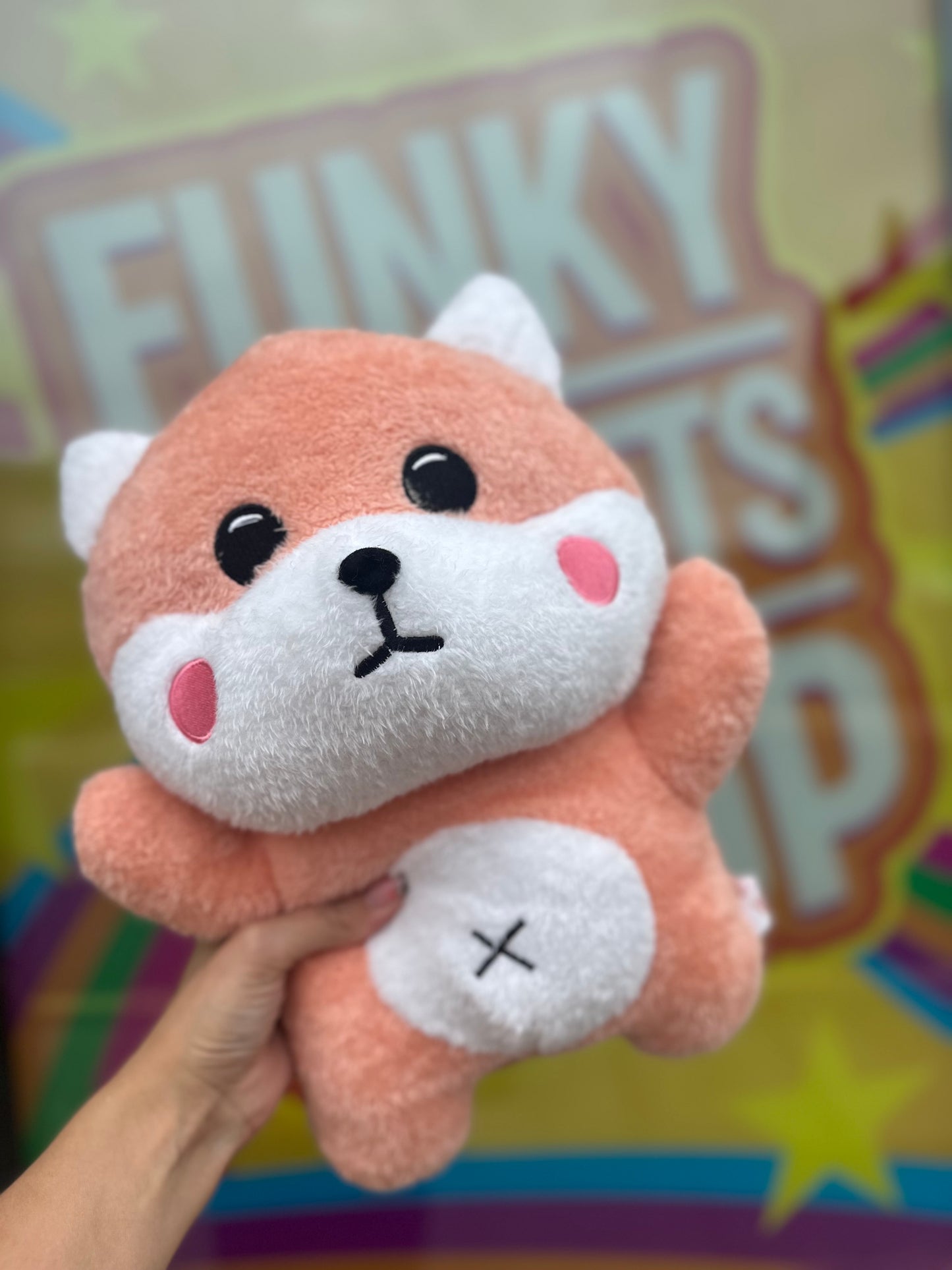 Giant Funky Plushies - Kenny, Sunny, Penny & Connie