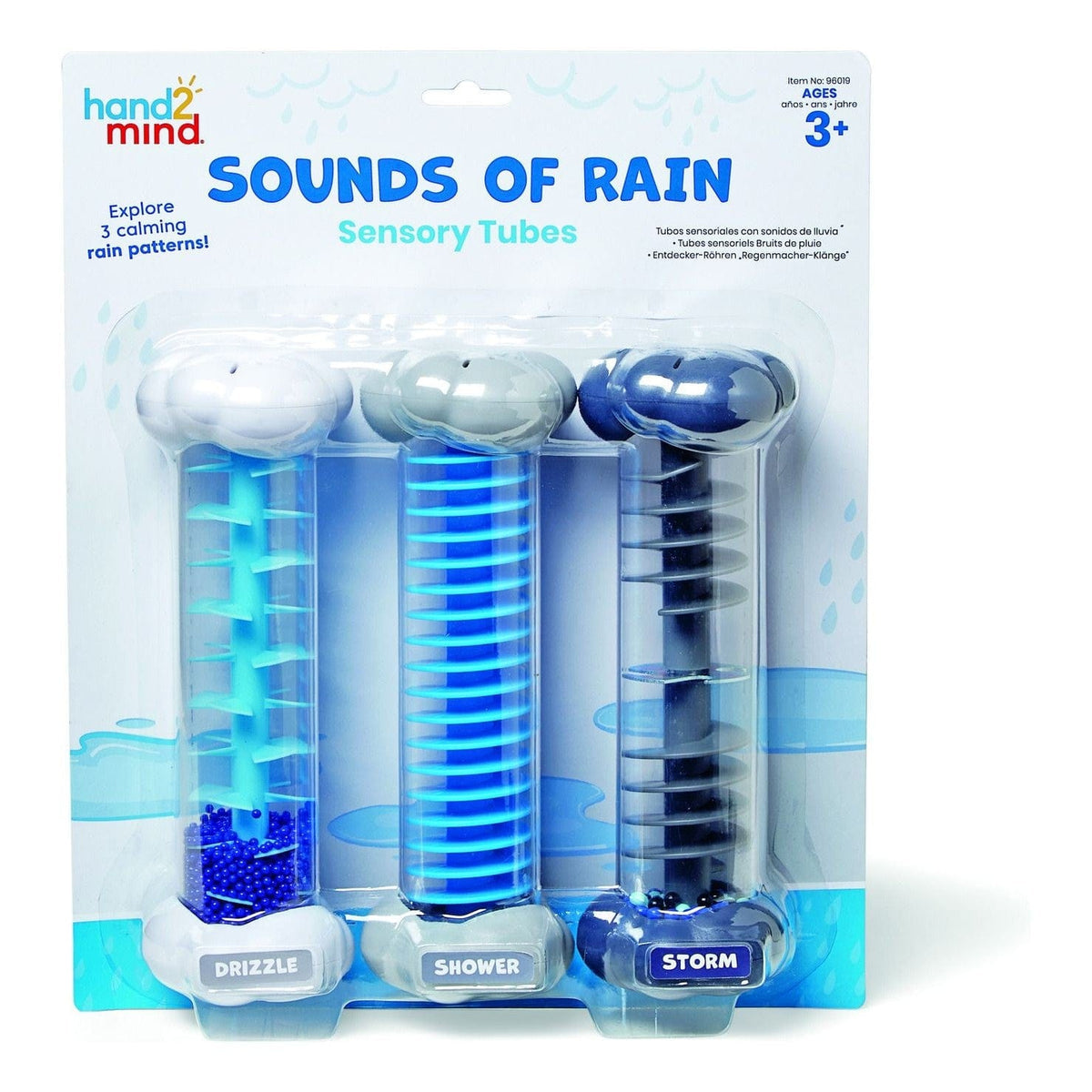 Sounds of Rain Sensory Tubes