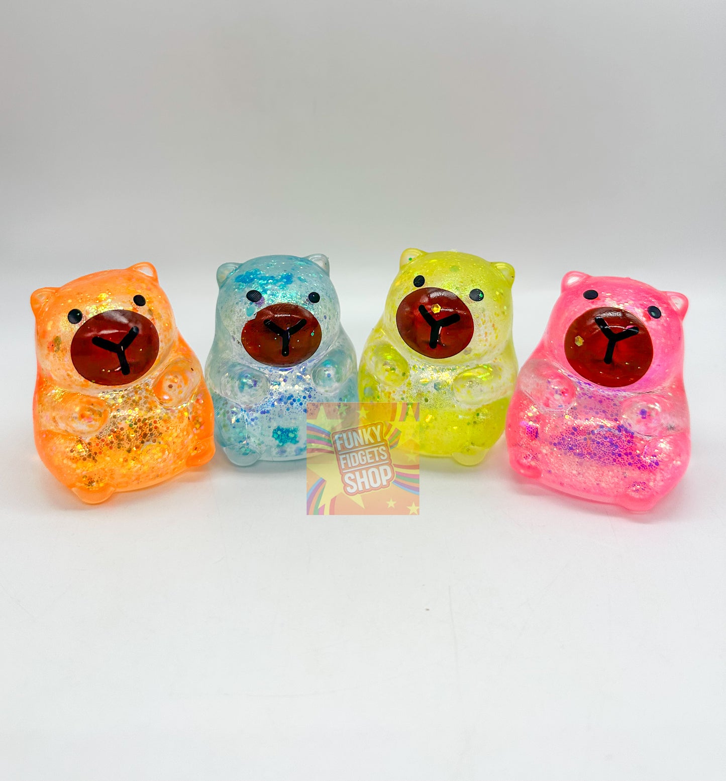 Glittery Capybara squishy