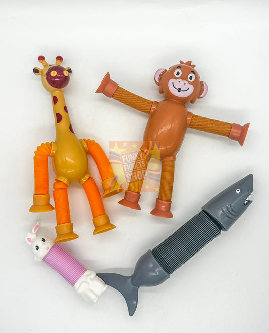 Pop tube animals