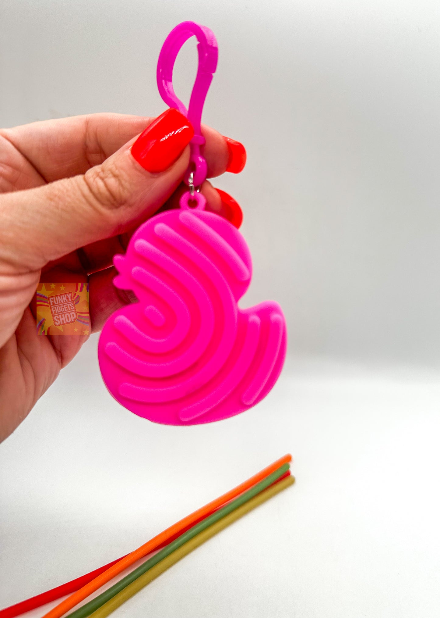 Thread Fidget Keychain