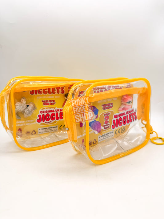 Jigglet Travel Pouch + 2 exclusive Jigglets