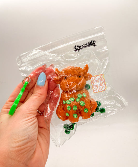 Scrunchems Highland Cow Taba Squishy