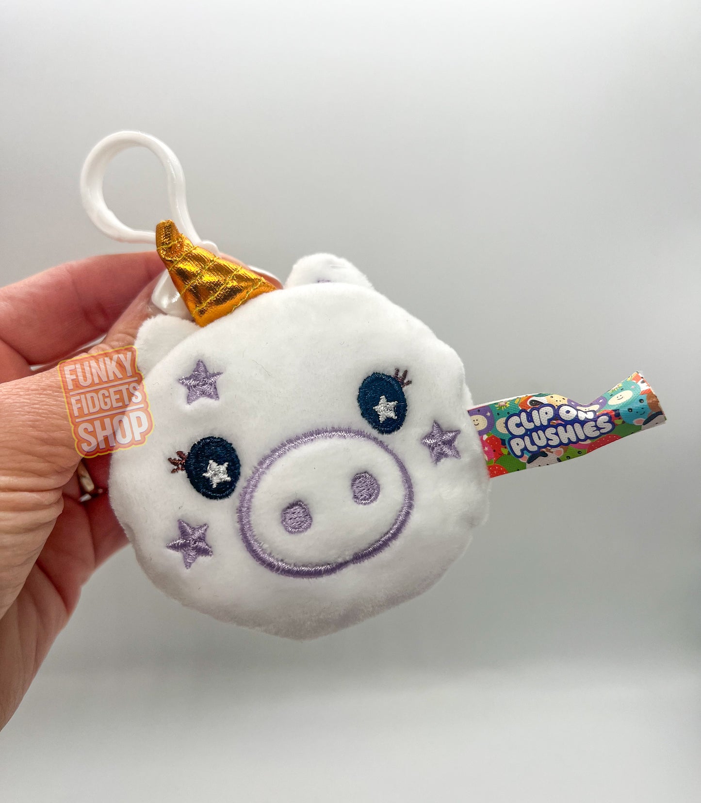 Crunchy Clip & Cuddle Plush Keyrings