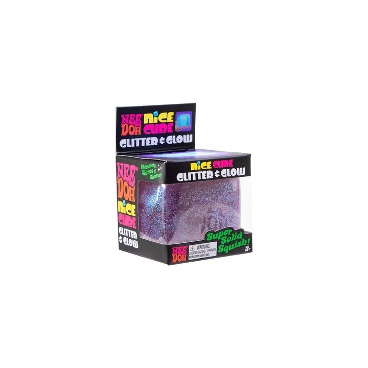 Needoh Nice Cube Glitter & Glow