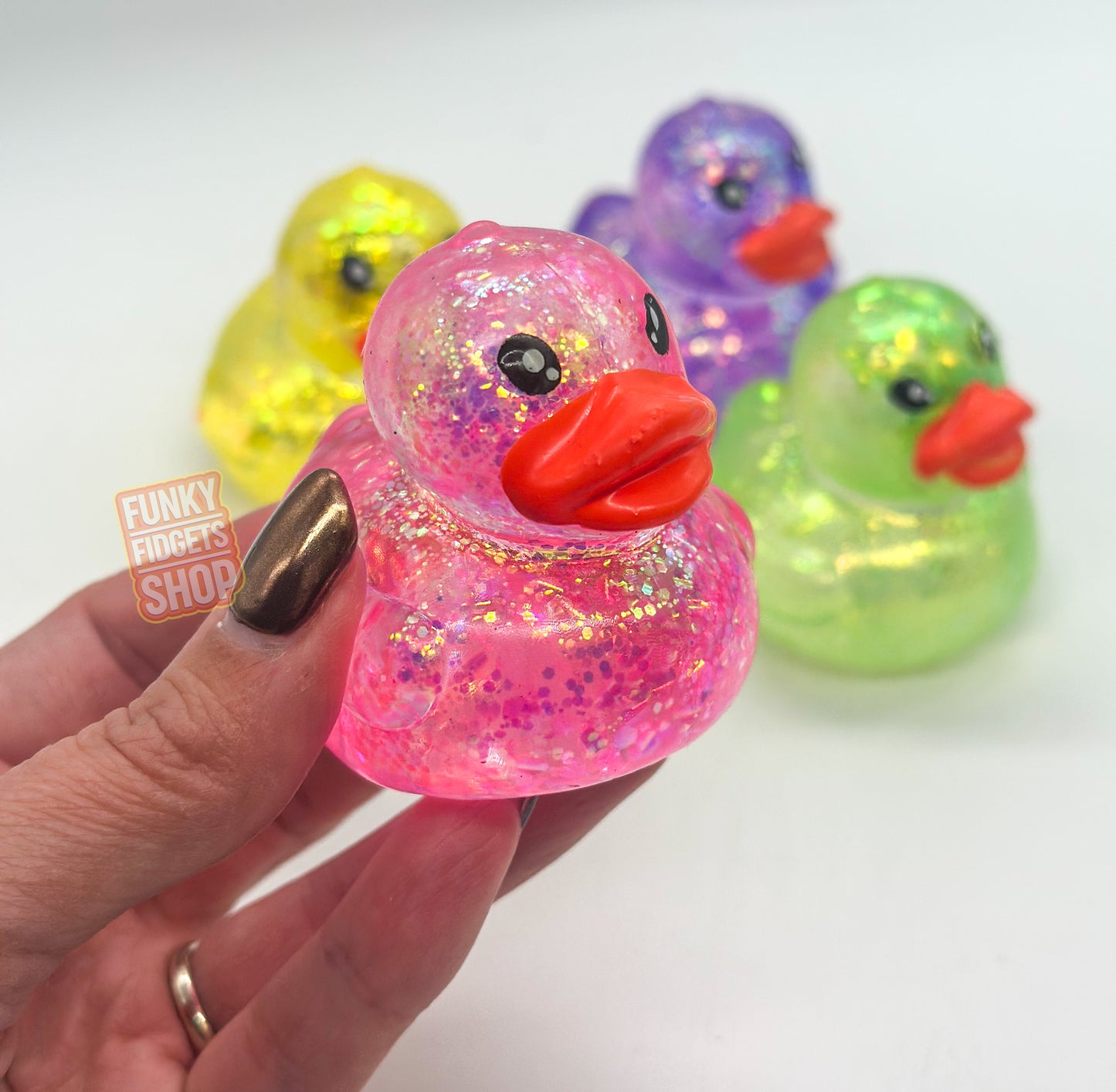 Glitter Squish Sugar duck