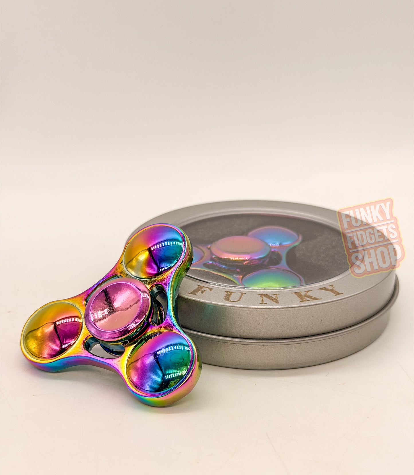 Weighted Metal Fidget Spinner - Funky