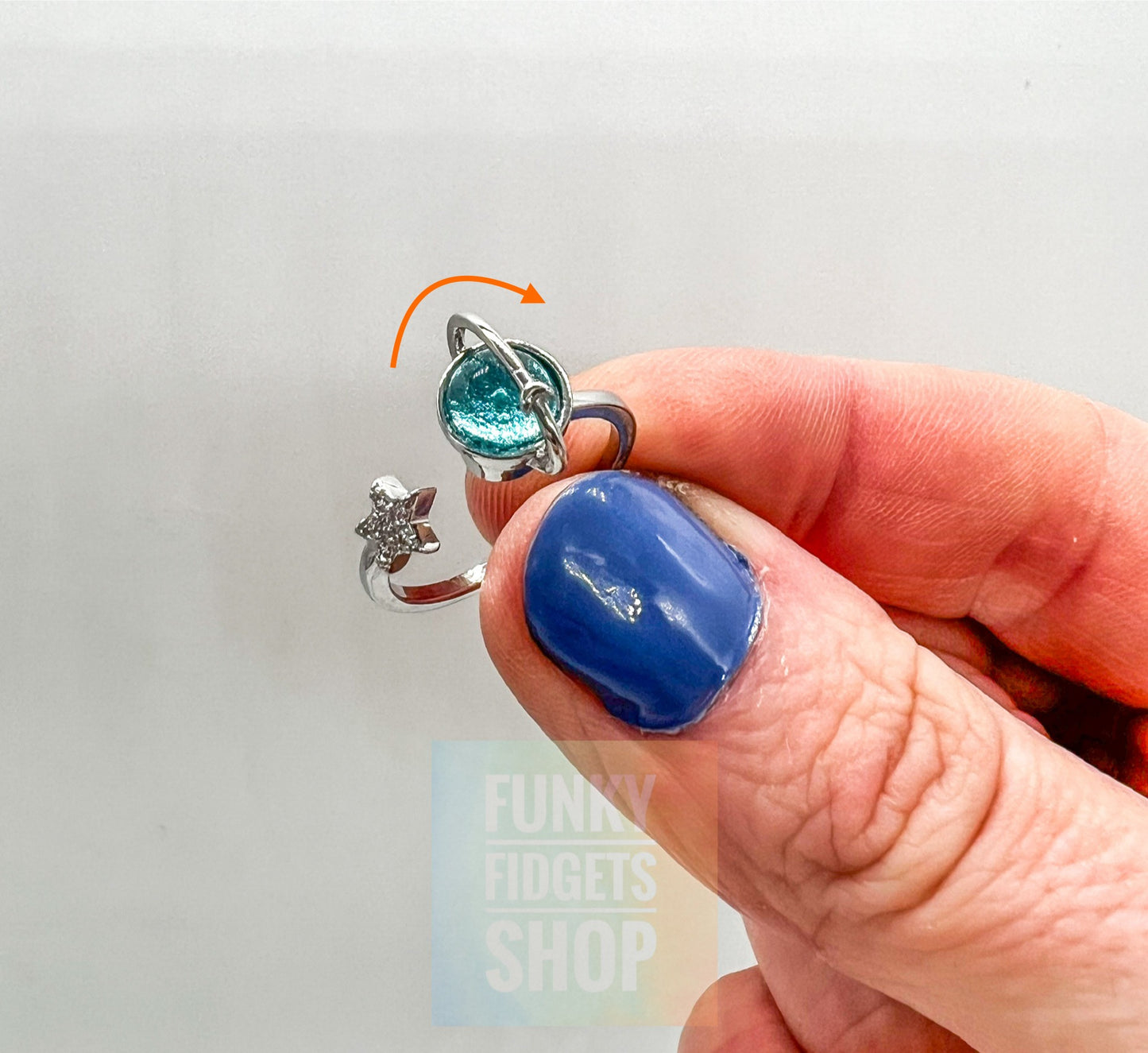 Fidget anxiety rings