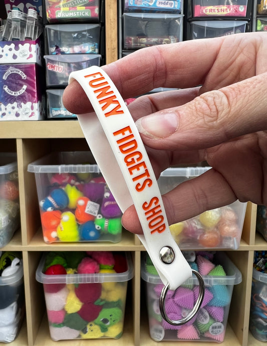 Funky Fidgets Wristlet keychain