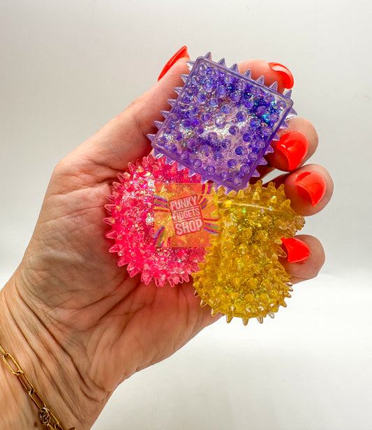 3pcs Mini Sugar filled Shapes