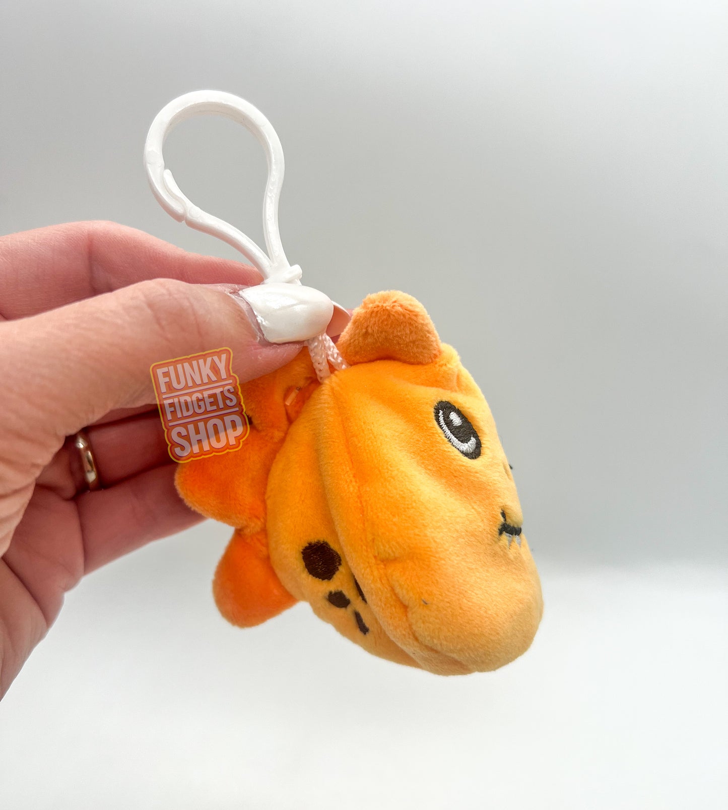 Crunchy Clip & Cuddle Plush Keyrings