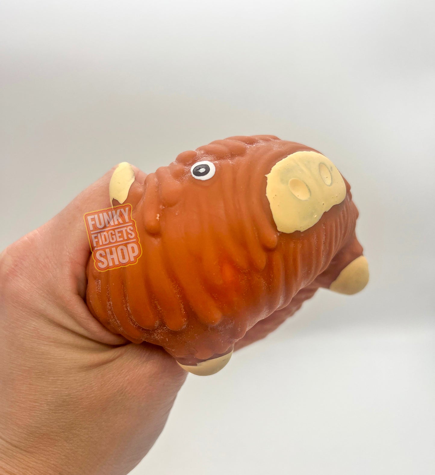 Squidgy mouldable Highland Cow