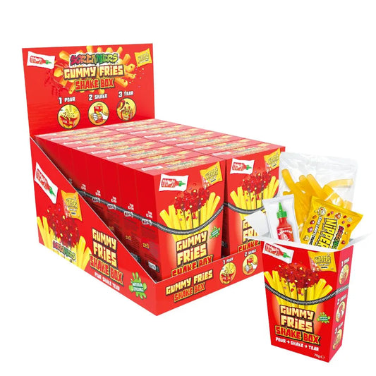 Candy Gummy Fries Shake Box 70g