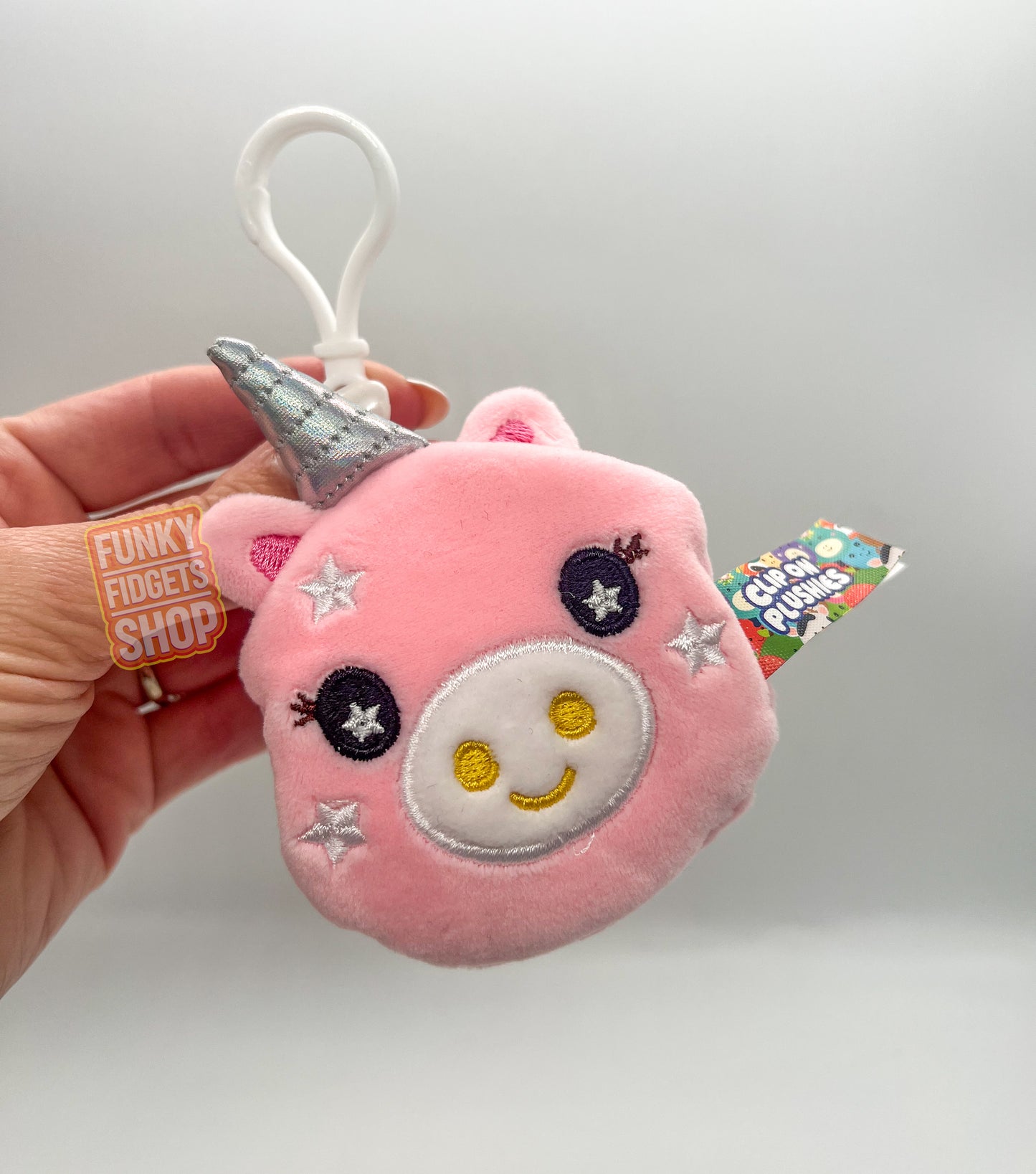 Crunchy Clip & Cuddle Plush Keyrings