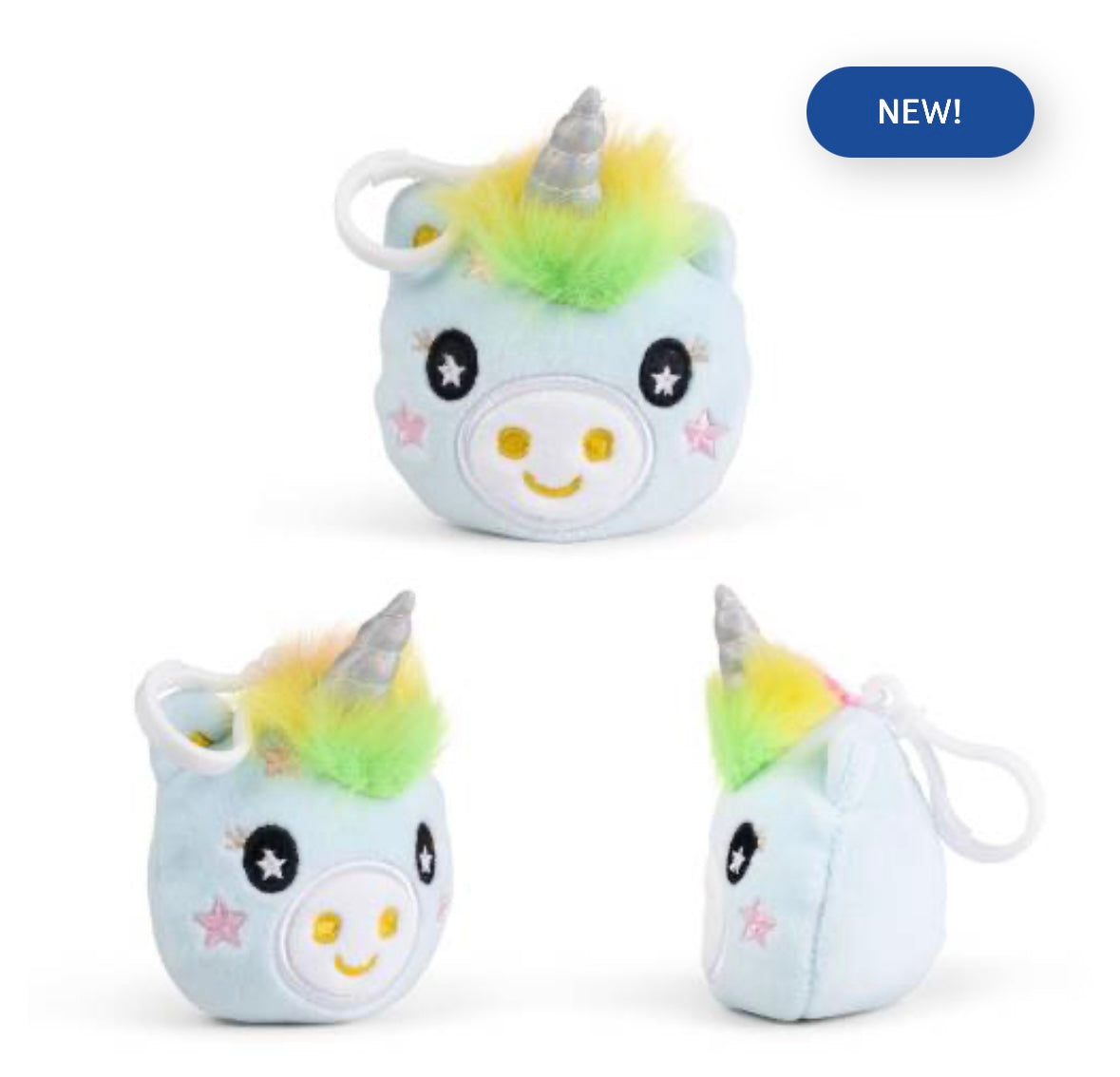 Crunchy Clip & Cuddle Plush Keyrings