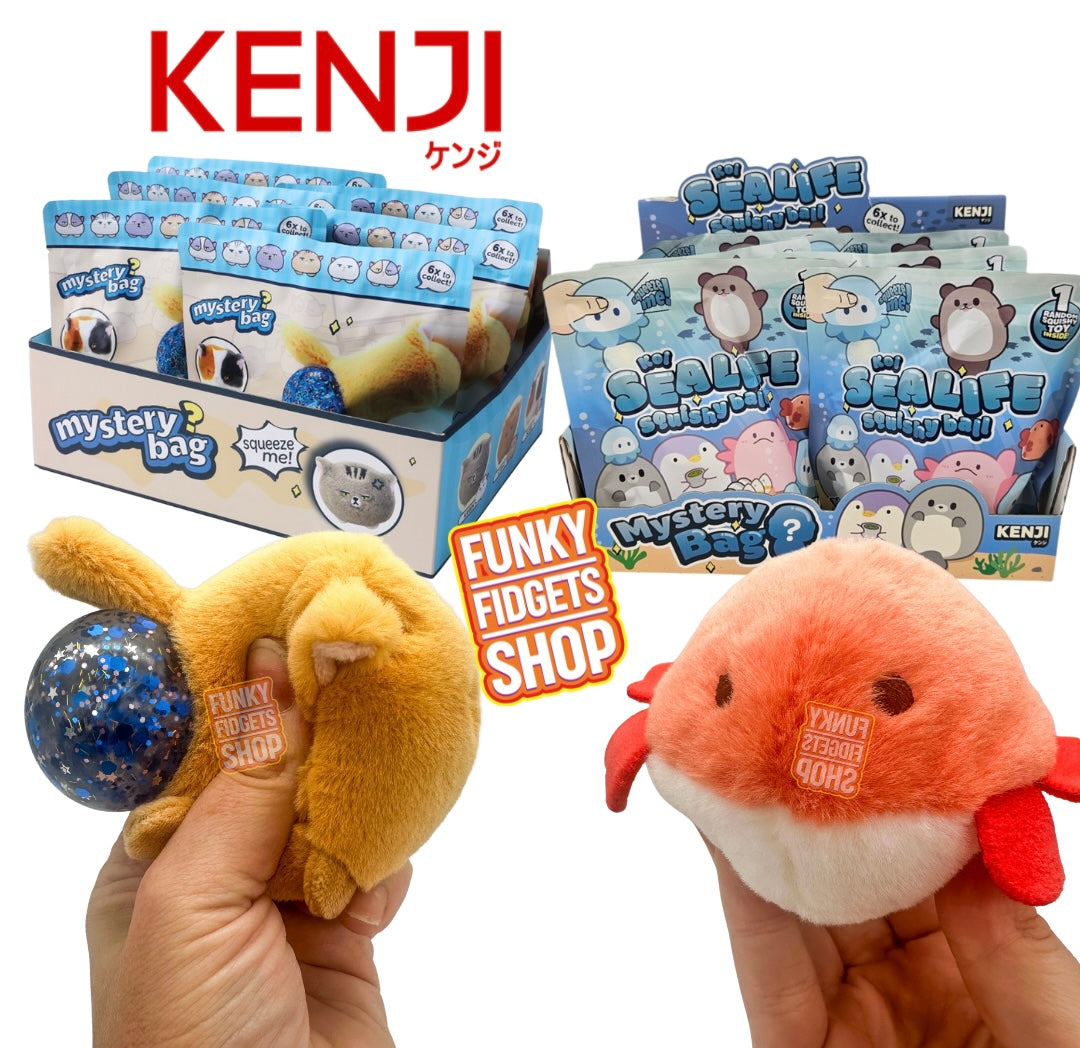 Kenji Mystery bag - Cranky Kitty - Koi Squishy ball