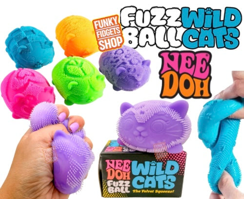 Coming Soon… NeeDoh FuzzBall Wild Cats