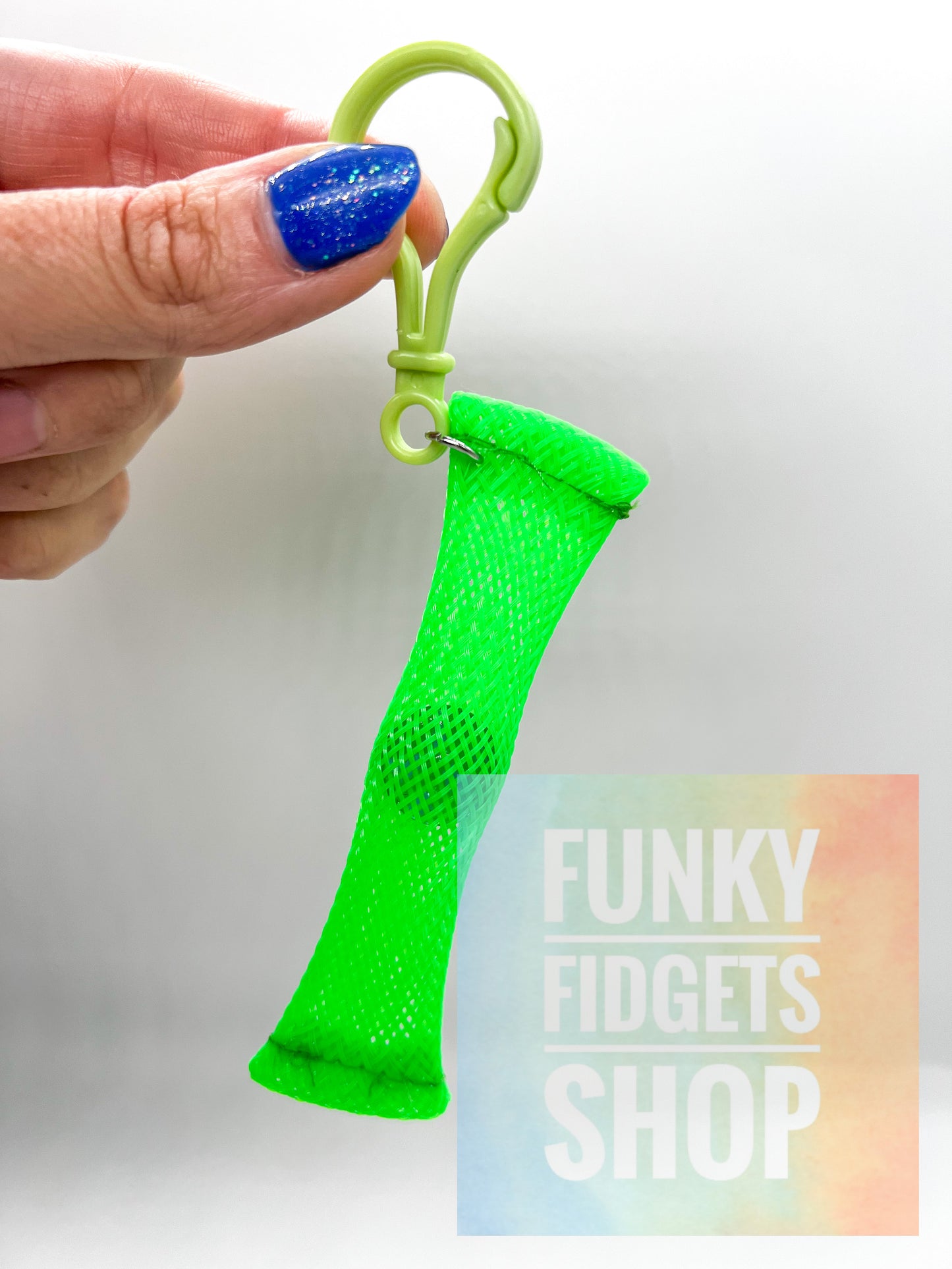 Marble mesh keychain