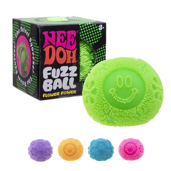 Needoh Fuzz Ball - Flower Power