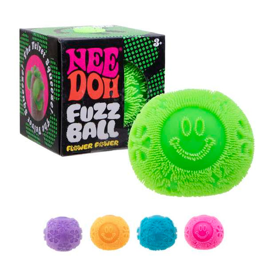 Needoh Fuzz Ball - Flower Power