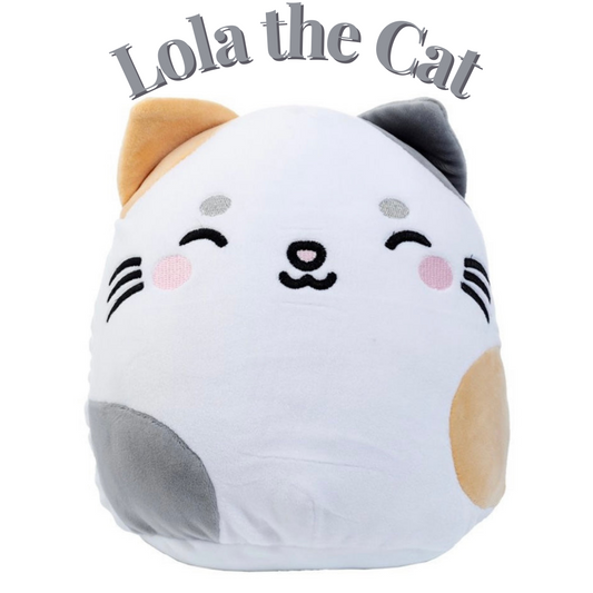 Lola Cat squish plush