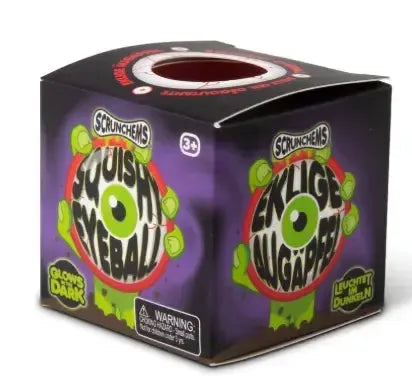 Scunchems squish eyeball - Glow in the dark