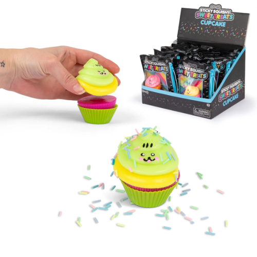 Scrunchems Sticky Squishy Cupcake - Sweet Treats Taba