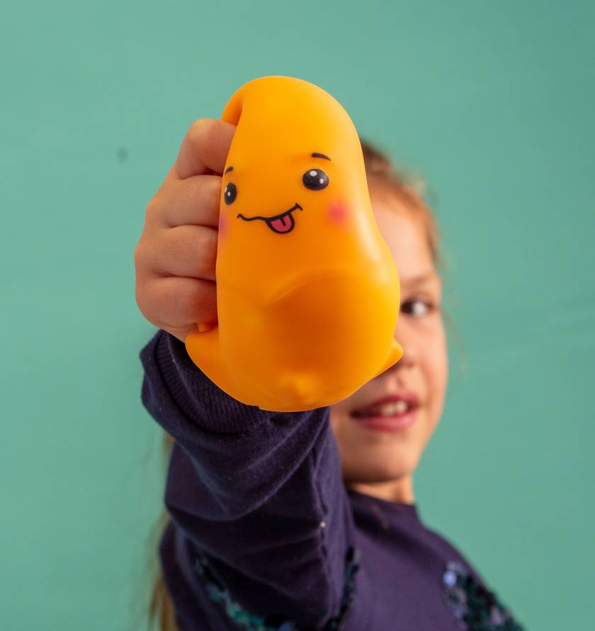 Jelly A Squish - Glow in the dark squishy stress toy