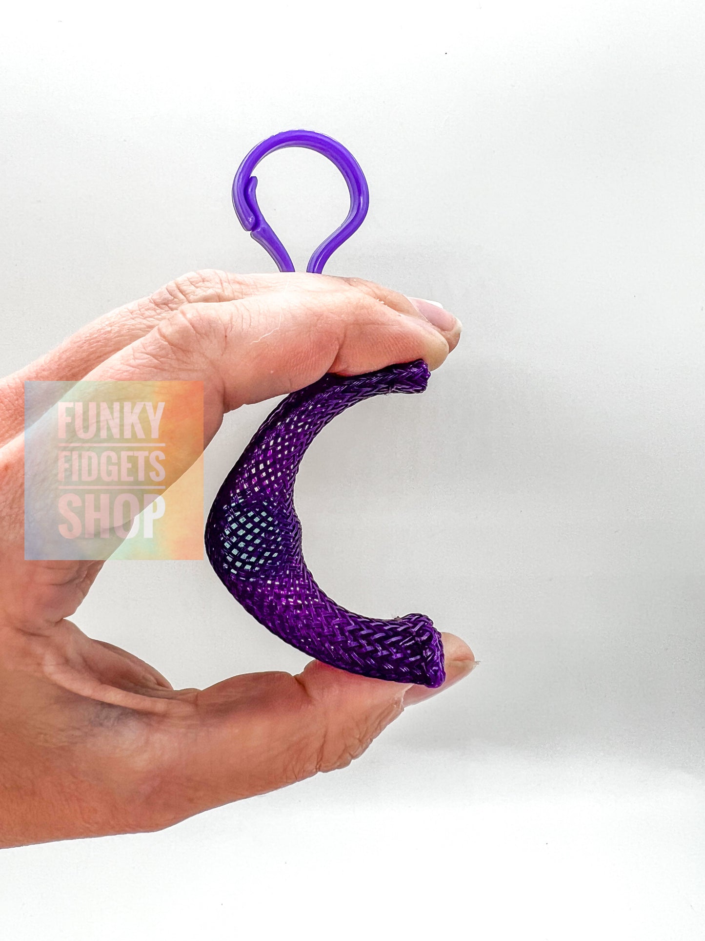 Marble mesh keychain