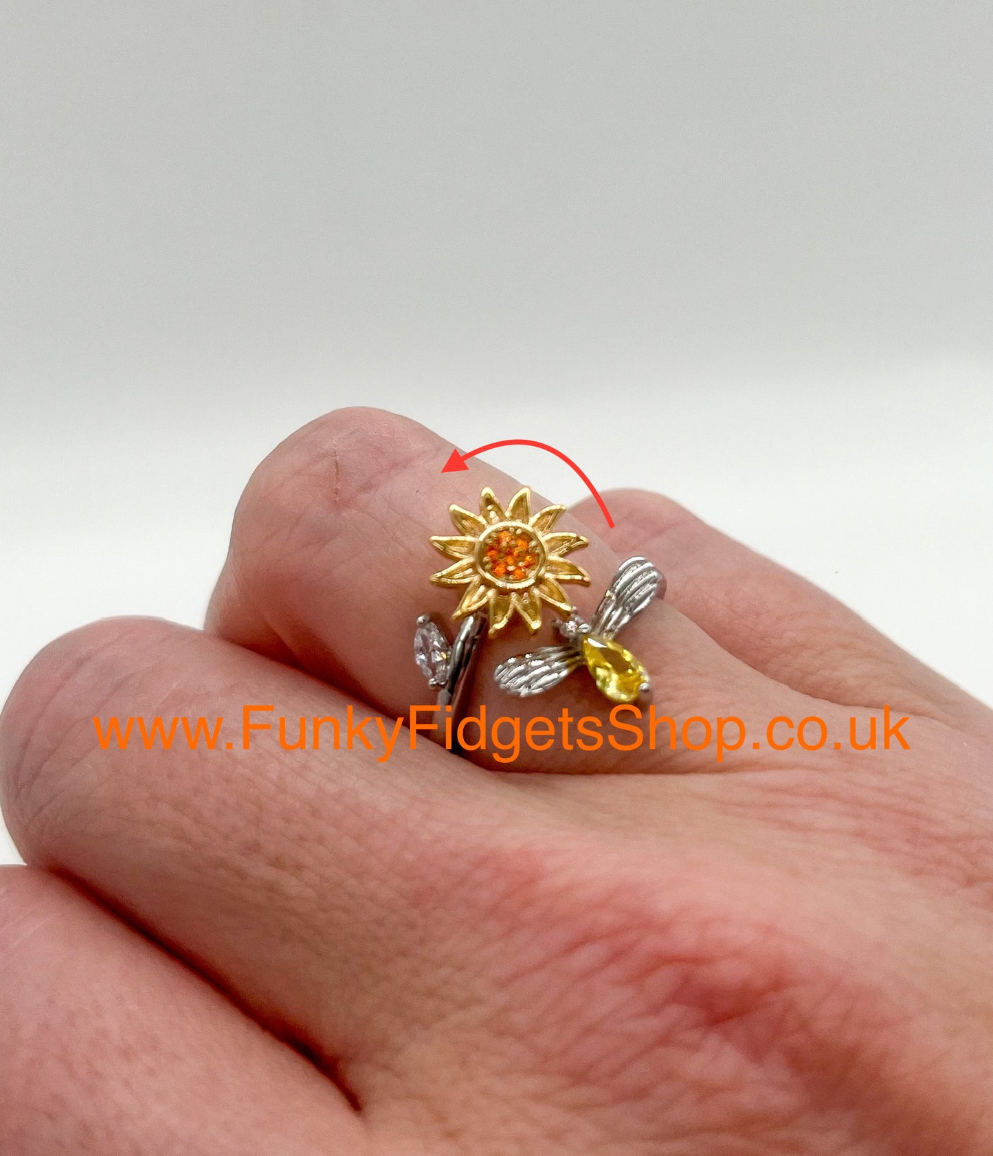 Fidget anxiety rings