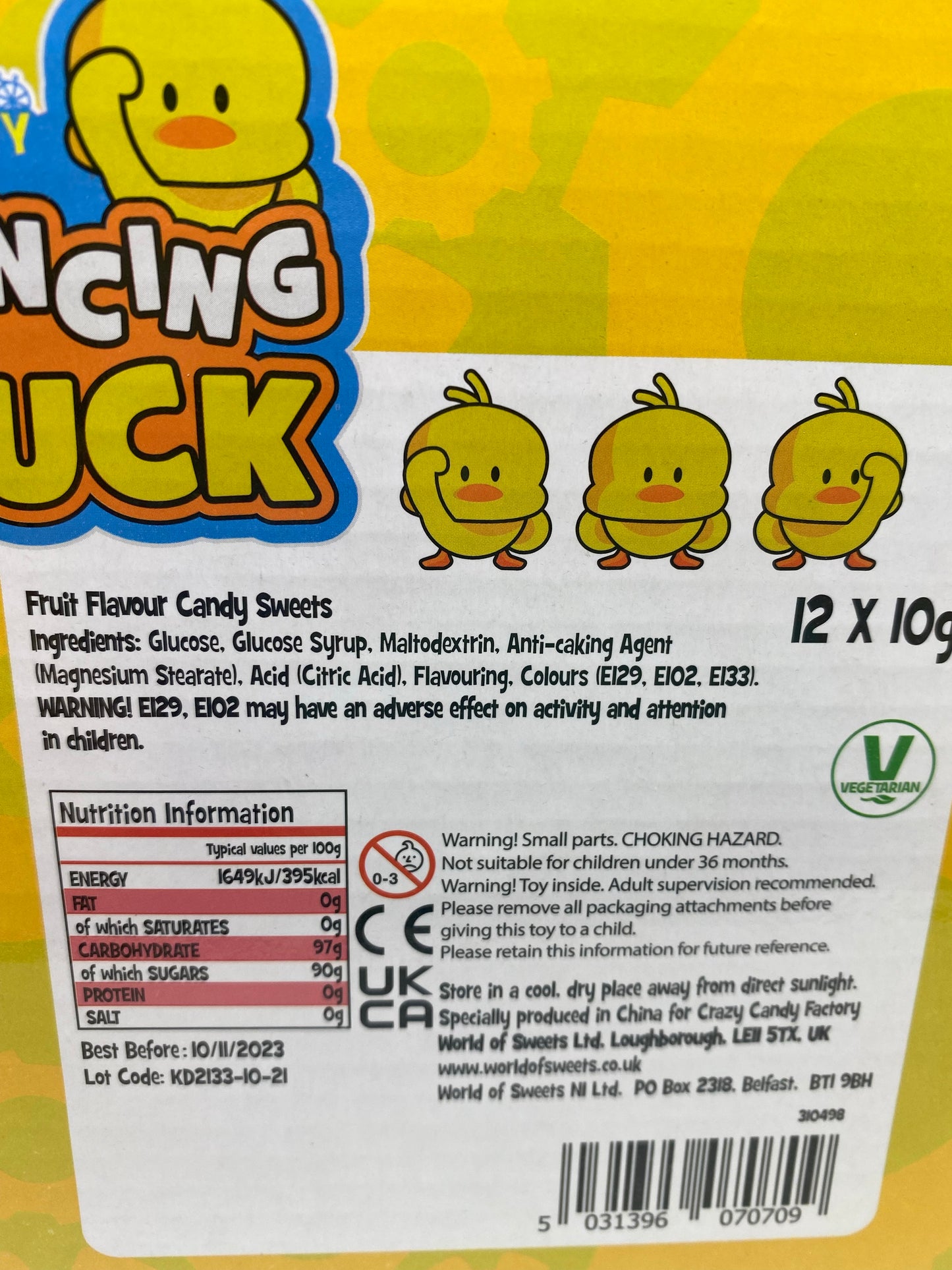 Dancing duck sweets Easter