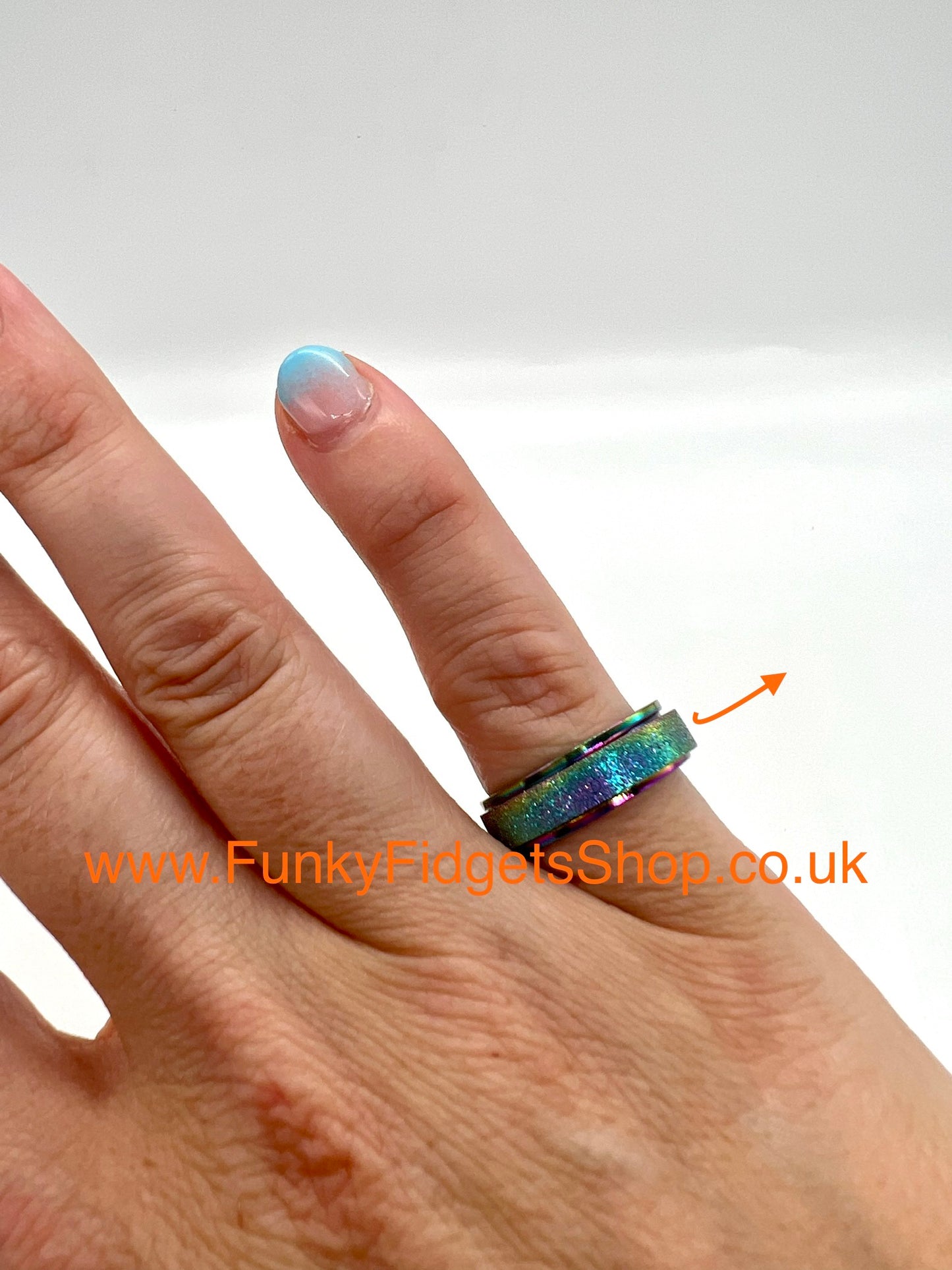 Fidget anxiety rings