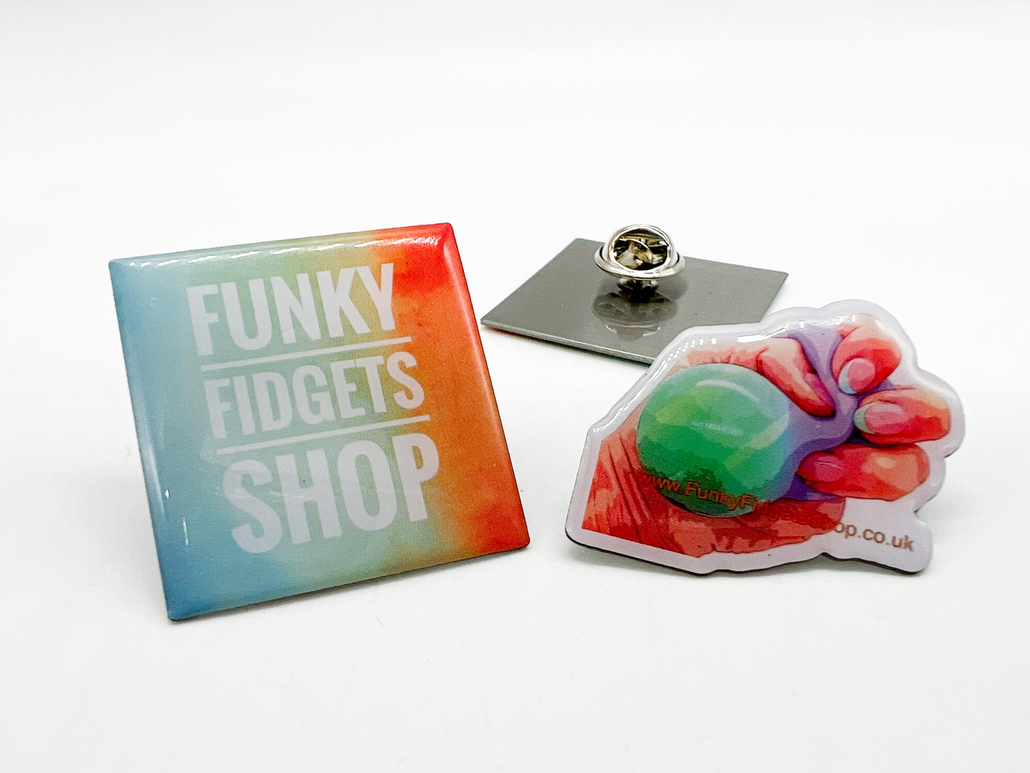 Funky Pin Badge set