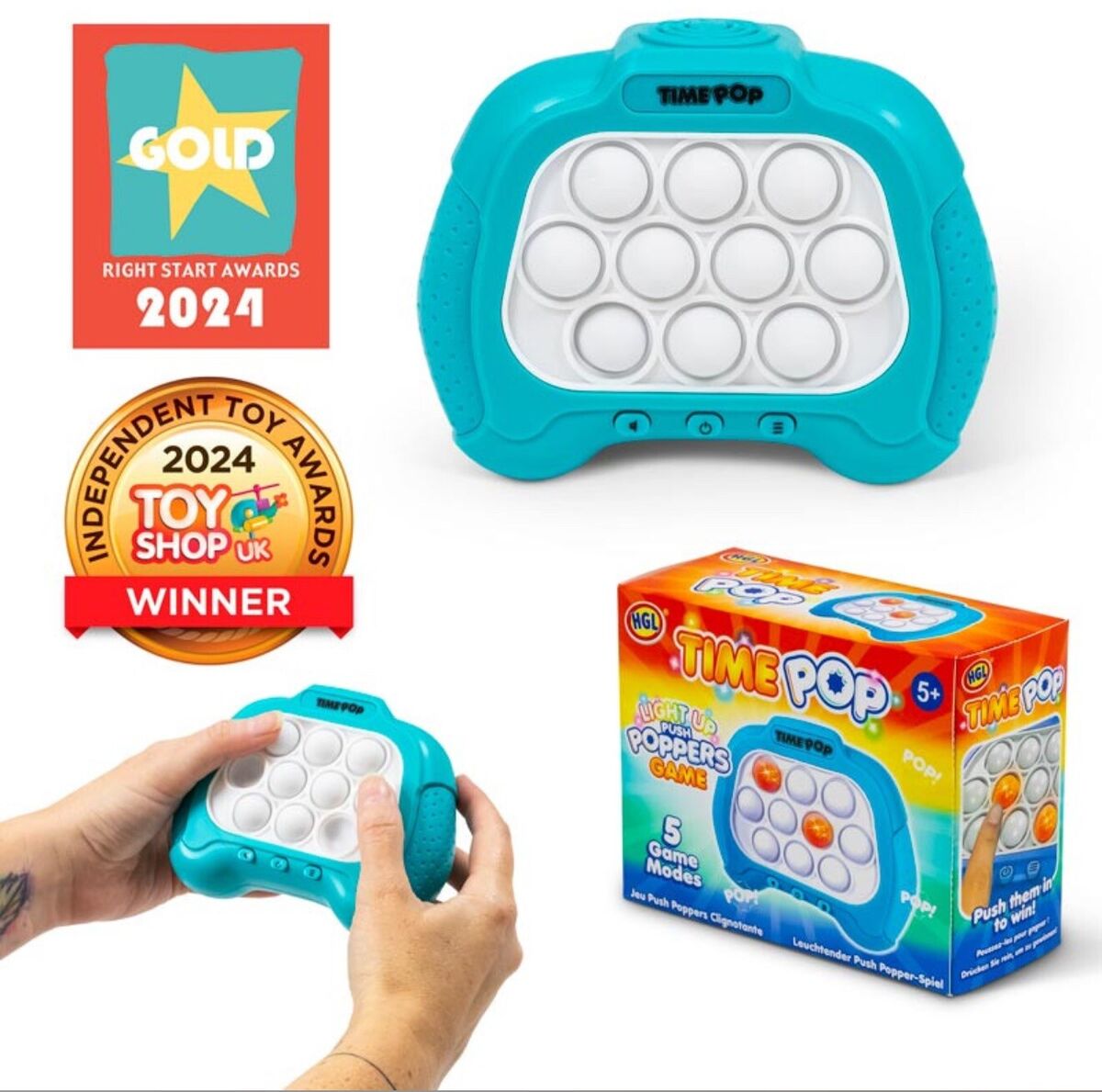 Time pop popper game