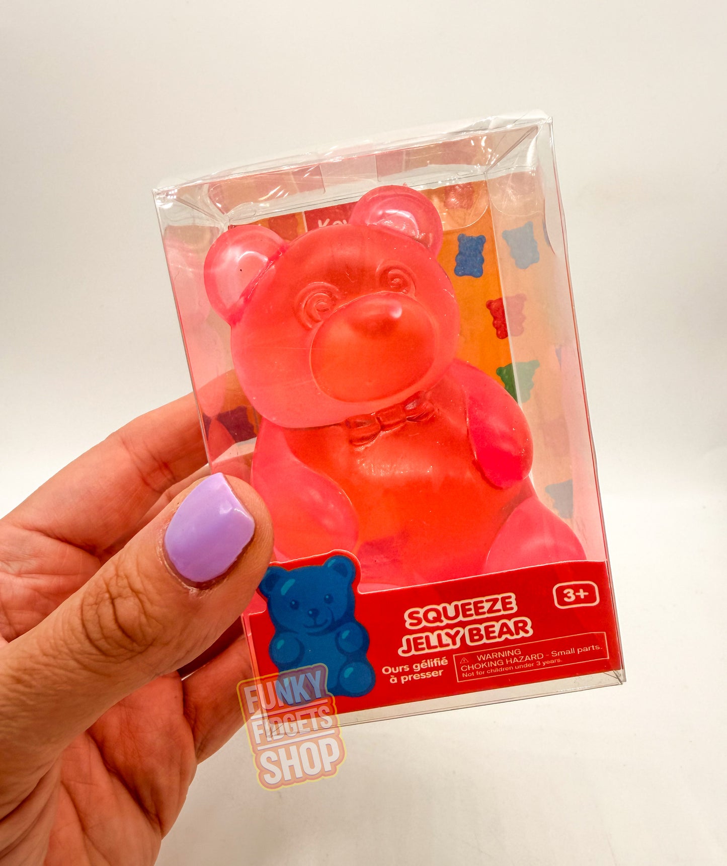 Squeeze jelly bear