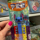 Pez sweet dispenser + 2 packets of Pez sweets