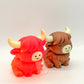 Funky highland cow sugar filled squishy