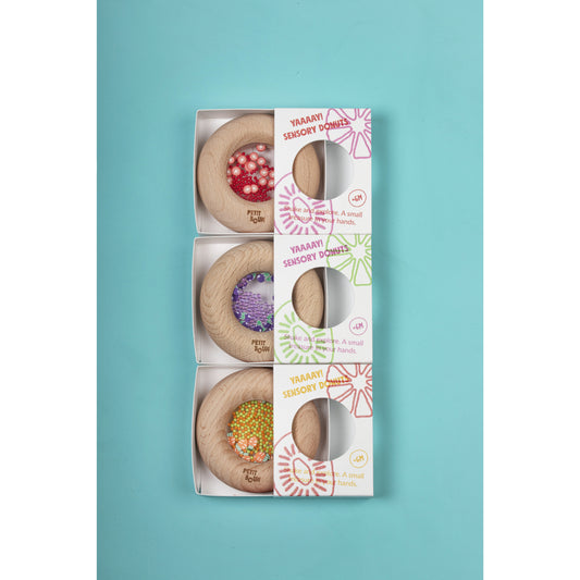 Petit Yaaay sensory donuts