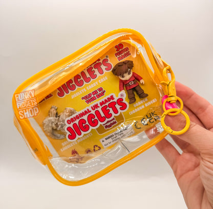 Jigglet Travel Pouch + 2 exclusive Jigglets