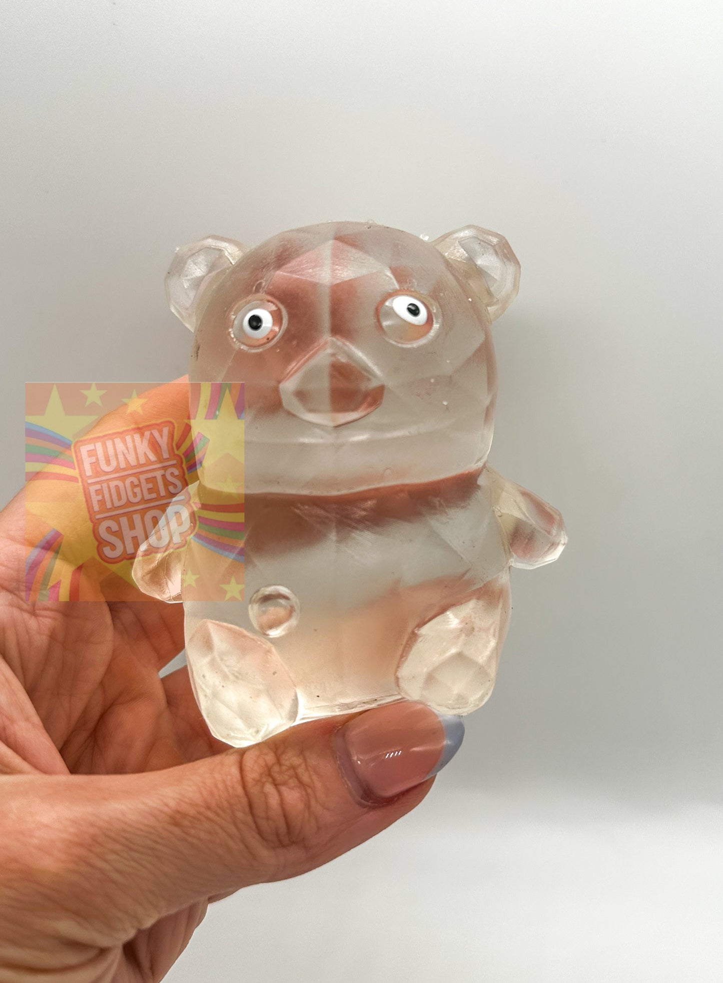 Crystal sugar filled animals