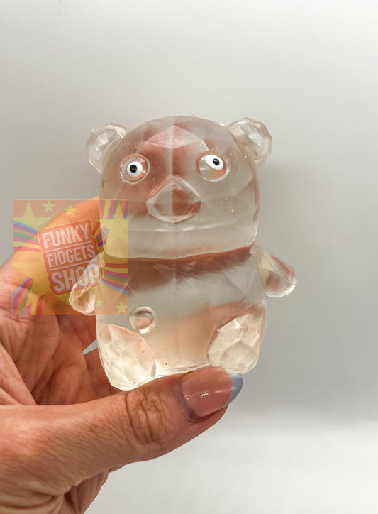 Crystal sugar filled animals