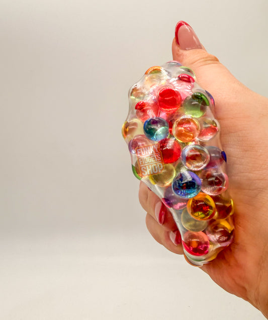 Funky ASMR Rainbow Bubble Ball