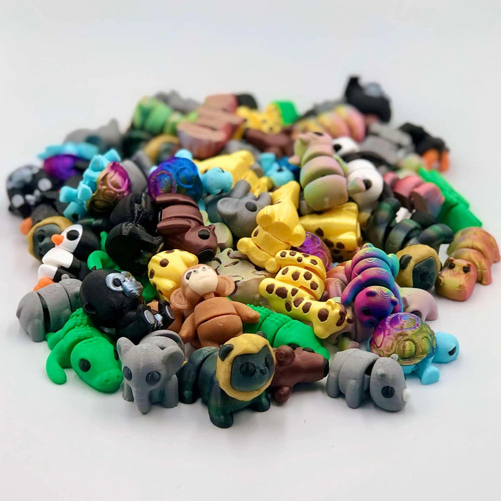 Jigglets - 3D printed wiggle collectibles