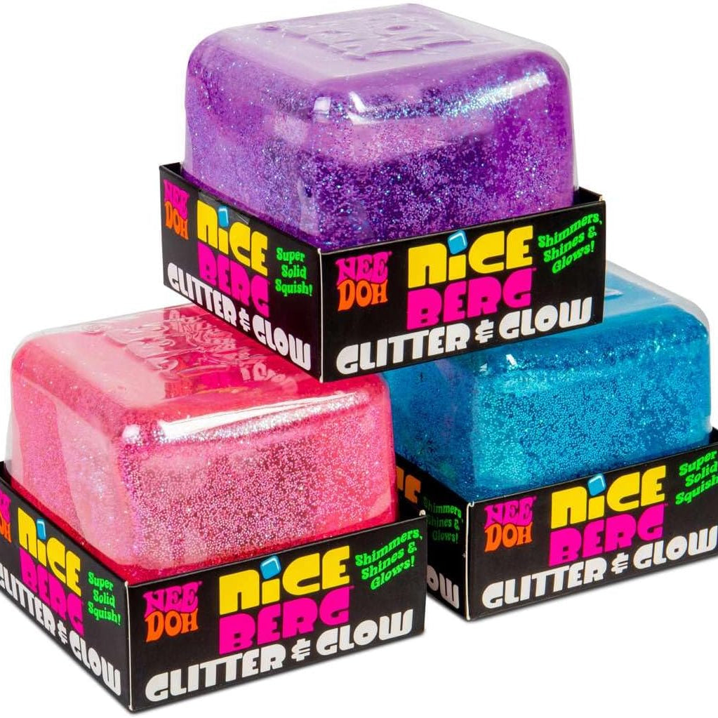 NeeDoh Nice Berg - Glitter & Glow