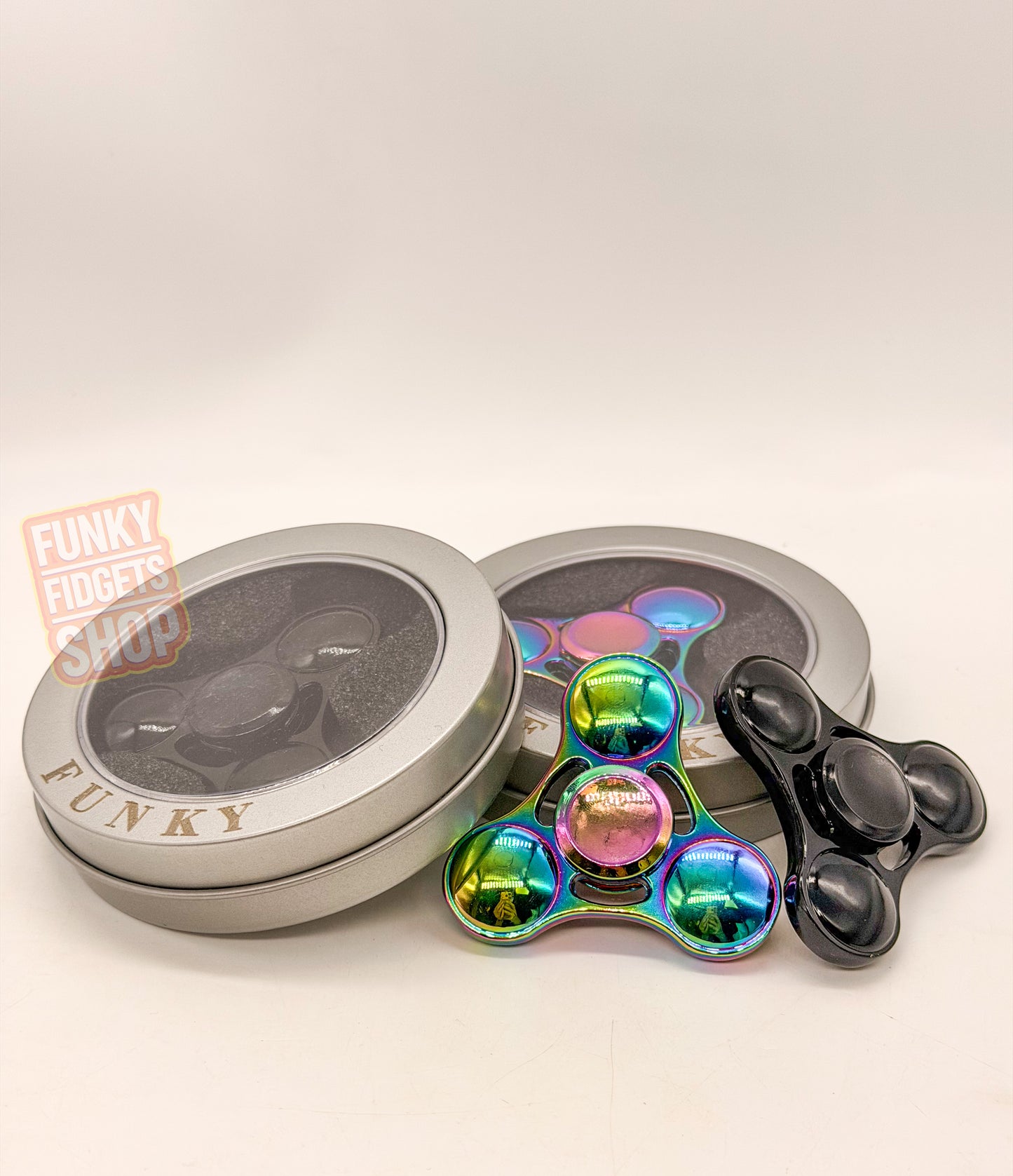 Weighted Metal Fidget Spinner - Funky