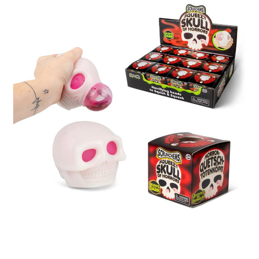 Scrunchems squeezy skull of horrors