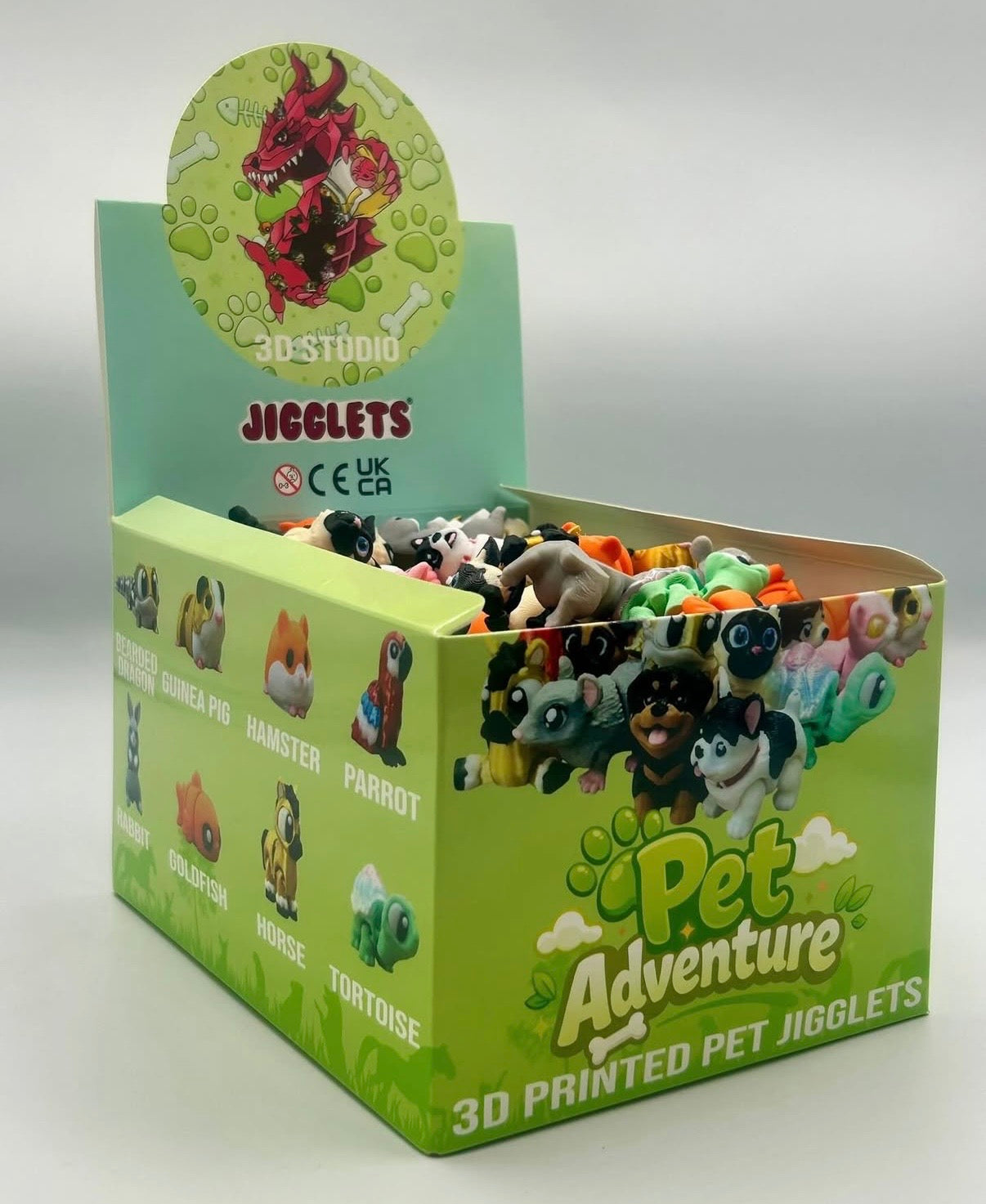 Jigglets - 3D printed wiggle collectibles