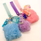 Fluffy Keyboard Fidget keychain Wristlet
