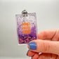 Funky Liquid Light up Keychain